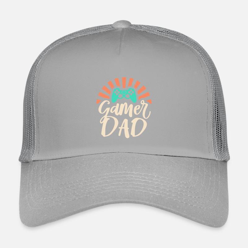 Unique Gift: 'Gamer Dad' for Dad Kids’ Trucker Cap