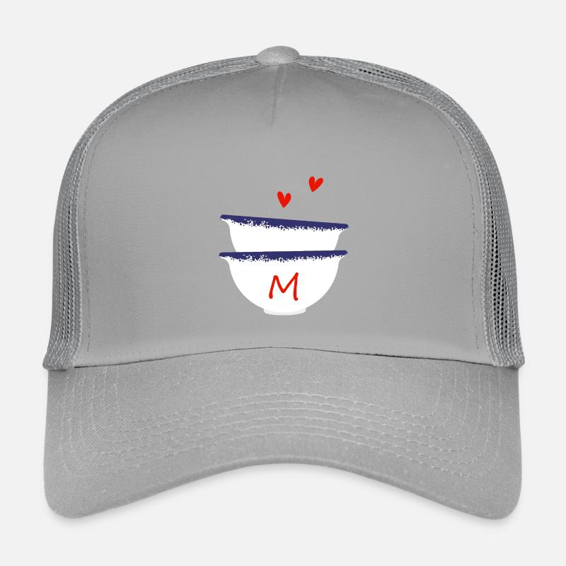 Letter m Breton bowls Kids’ Trucker Cap