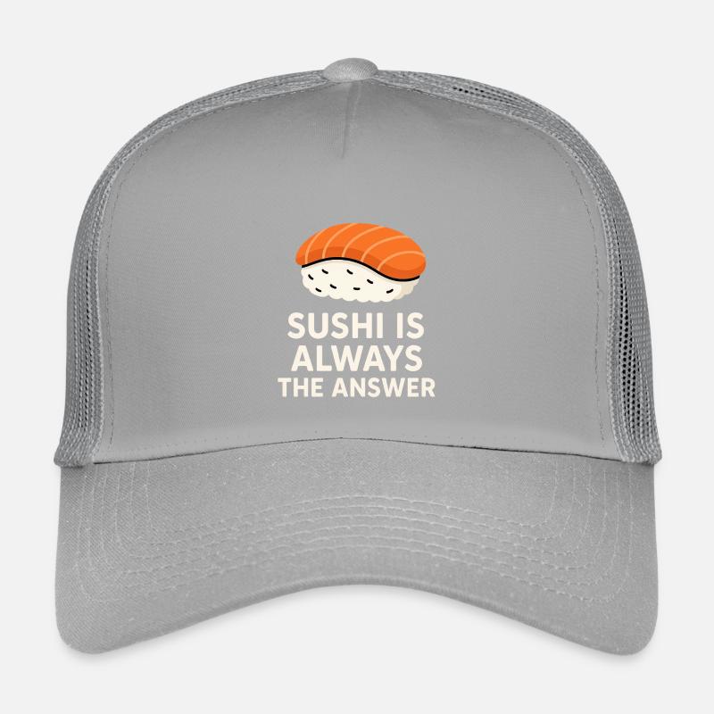 Le sushi est toujours la solution Casquette trucker enfant