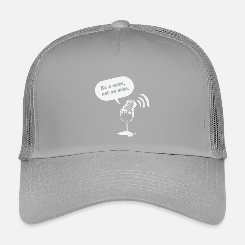 Be a Voice, Not an Echo Kinder Trucker-Cap