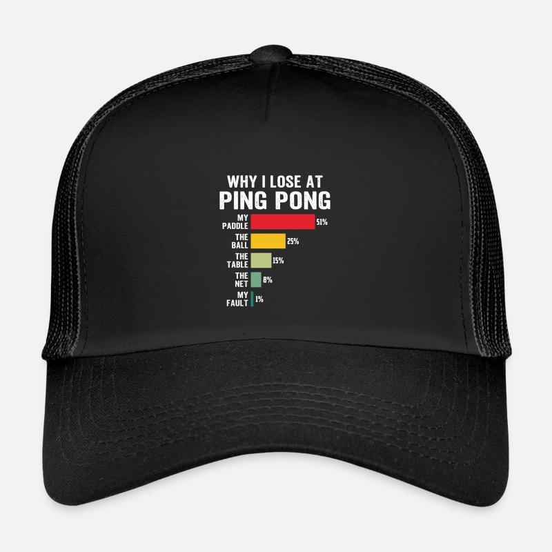 ping pong why i lose at ping-pong Kids’ Trucker Cap