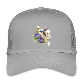 Kolibri - Kinder Trucker-Cap - Hellgrau - Vorne