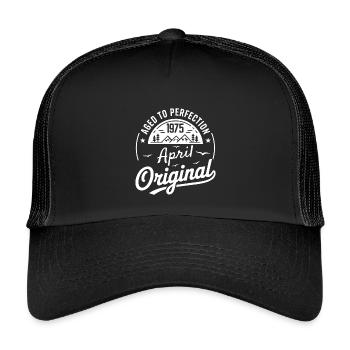 April 1975 – Legend of the Peaks and Mountains - Kids’ Trucker Cap - black/black - Front