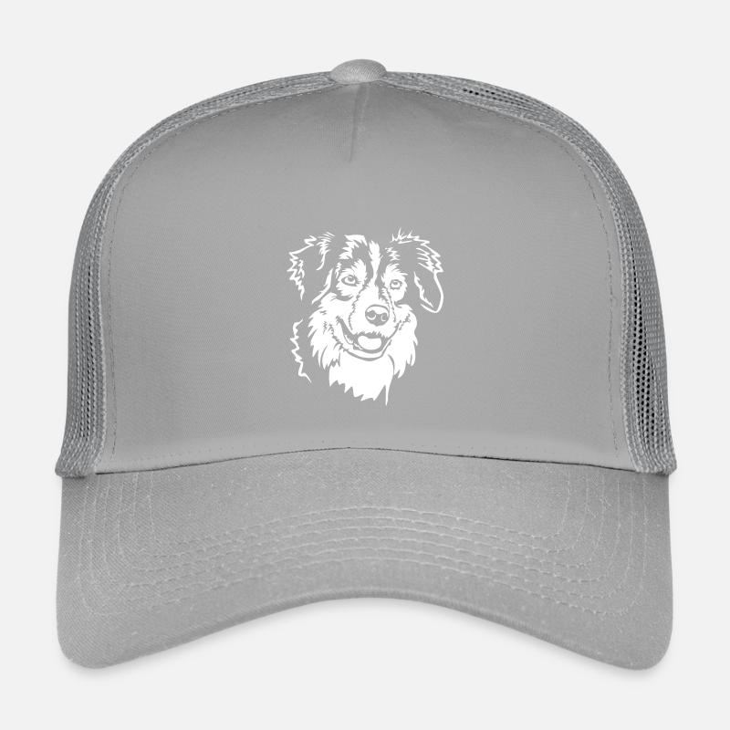 Tête de Shepherd australien « Black Edition » Casquette trucker enfant