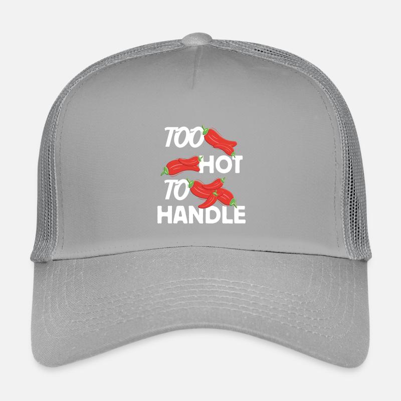 Too Hot to Handle Fiery Design Idea Kids’ Trucker Cap
