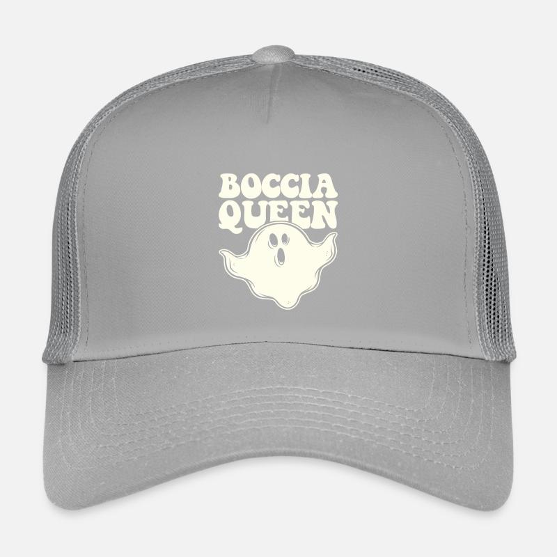 Boccia Queen Boulekugel Halloween Kostüm Geist Kinder Trucker-Cap