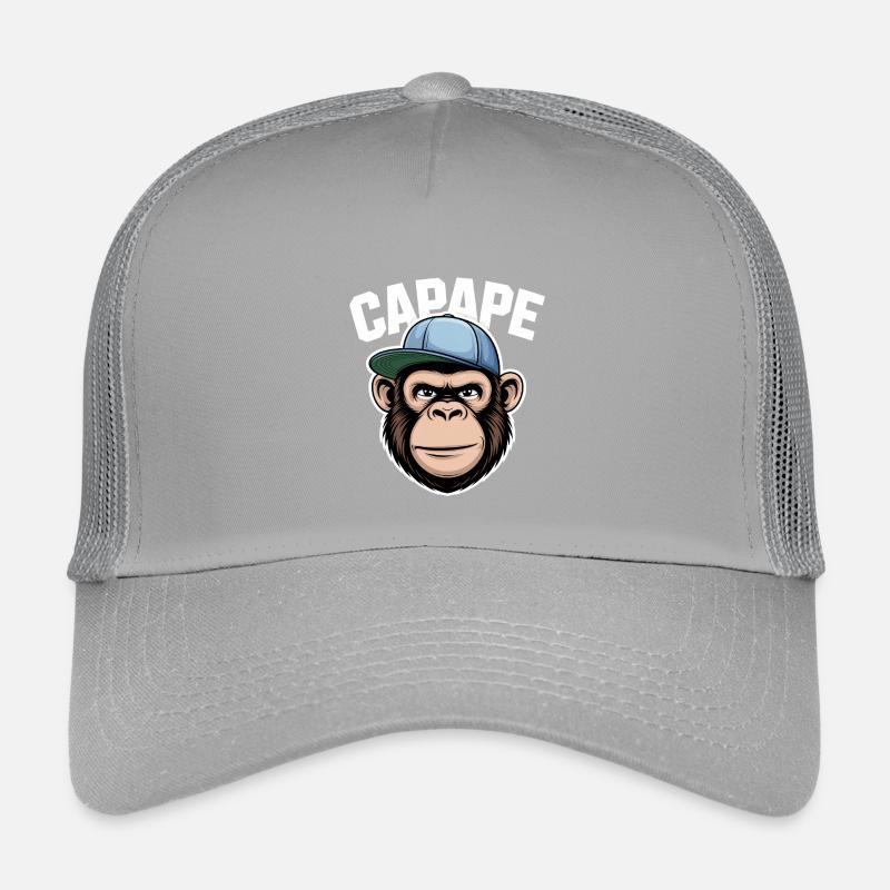 Capape Monkey Head with Cap Urban Style Kids’ Trucker Cap