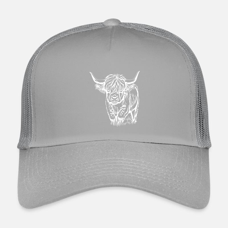 Scottish Highland Cattle Gift Kids’ Trucker Cap