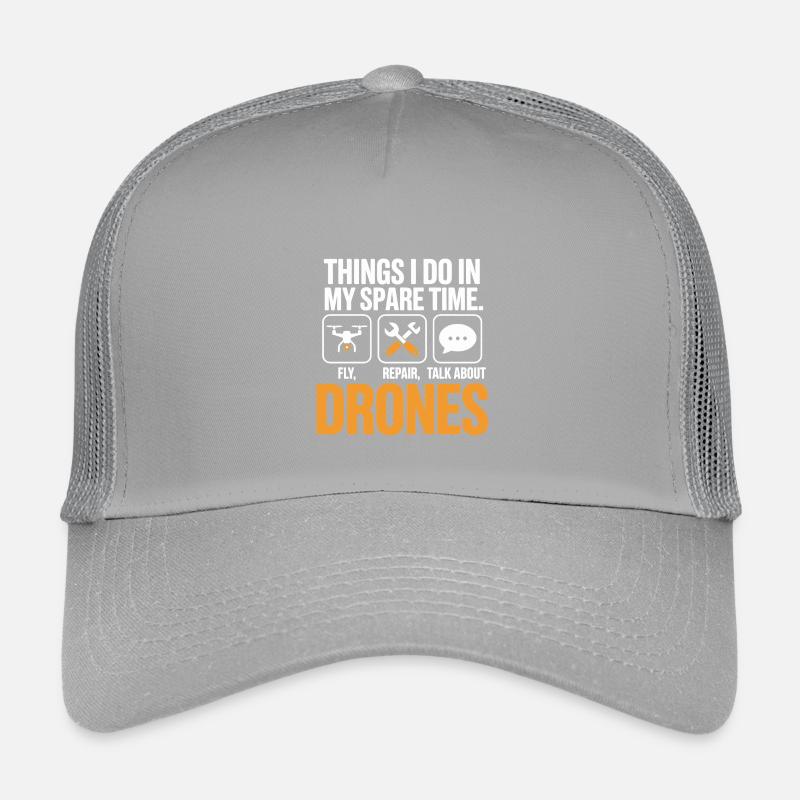 Drones: Fly Repair Talk in Spare Time Kids’ Trucker Cap