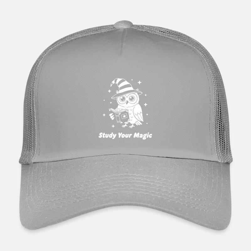 Magic owl learns magic Kids’ Trucker Cap