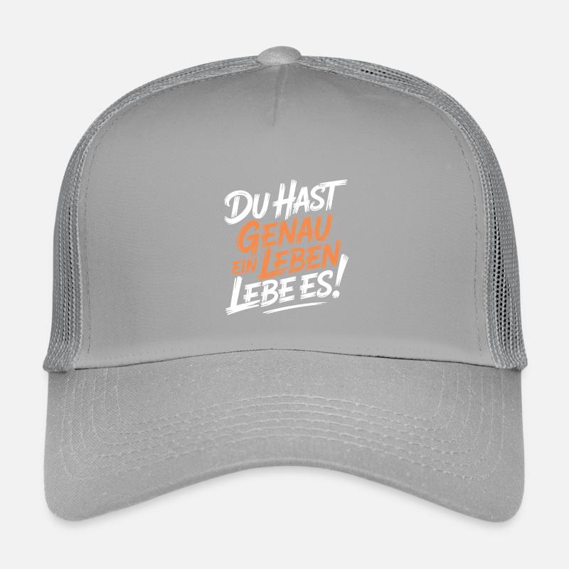 Du hast genau ein Leben Kinder Trucker-Cap