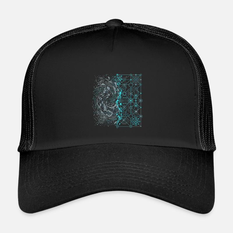 Digital order and chaos Kids’ Trucker Cap