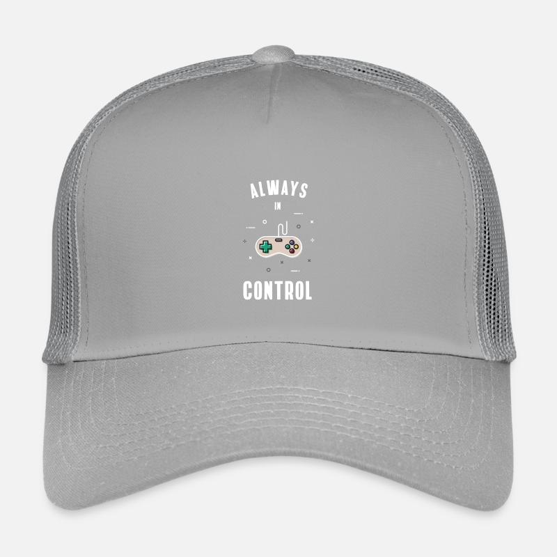 controller game retro computer play pc nerd gaming Kinder Trucker-Cap