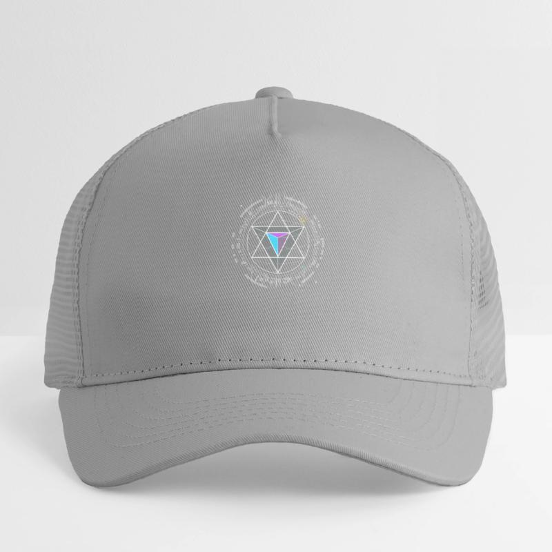 nerd cpu pyramide illuminati jeu wow hacker code Casquette trucker enfant