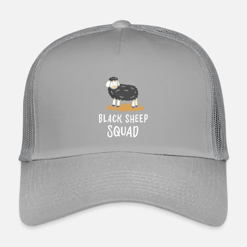 Mouton noir Casquette trucker enfant