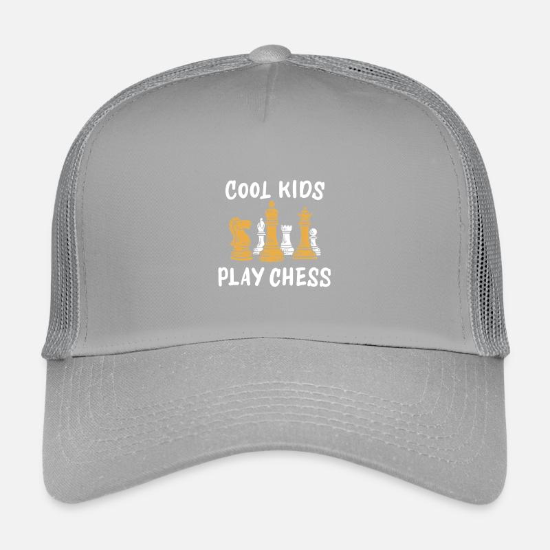 Pièces d'échecs Casquette trucker enfant
