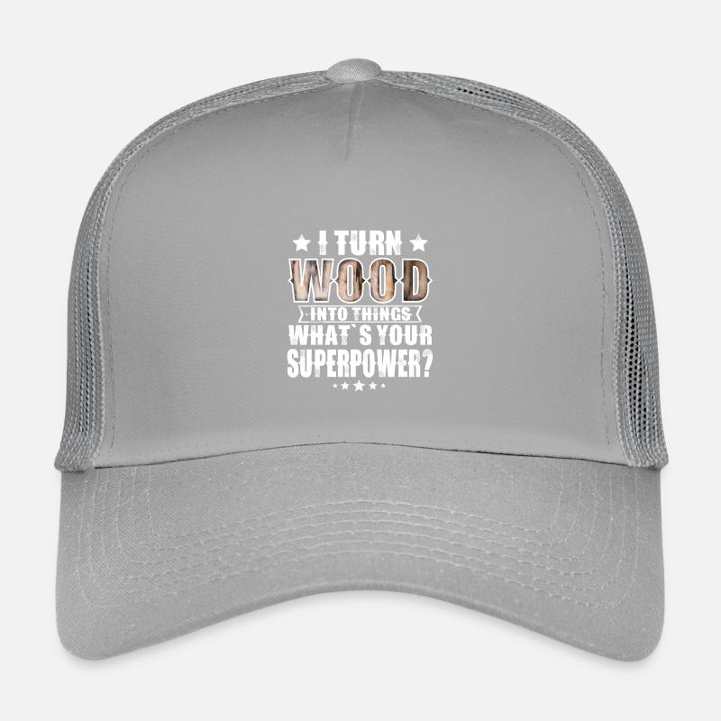 Bois Casquette trucker enfant