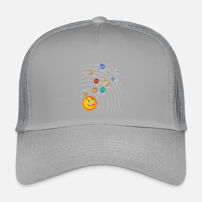 Sonnensystem Kinder Trucker-Cap