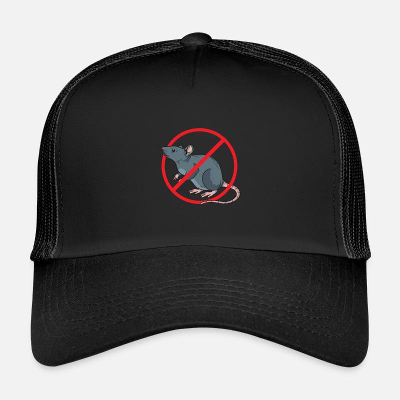 Schädlingsbekämpfung Kammerjäger - Kinder Trucker-Cap - Schwarz/Schwarz