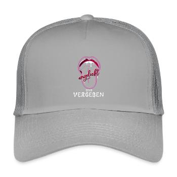 Verliebt - Kinder Trucker-Cap - Hellgrau - Vorne