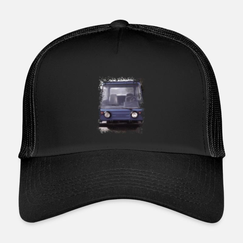 Multicar M25 - Kinder Trucker-Cap - Schwarz/Schwarz