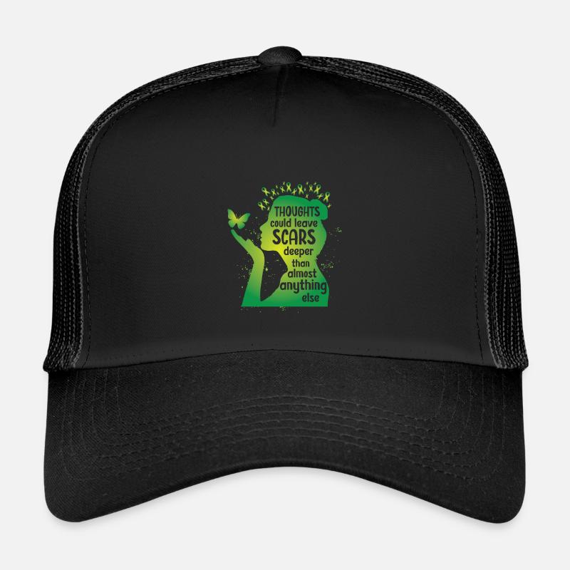Mental Health Thoughts Could Leave Scars Kinder Trucker-Cap