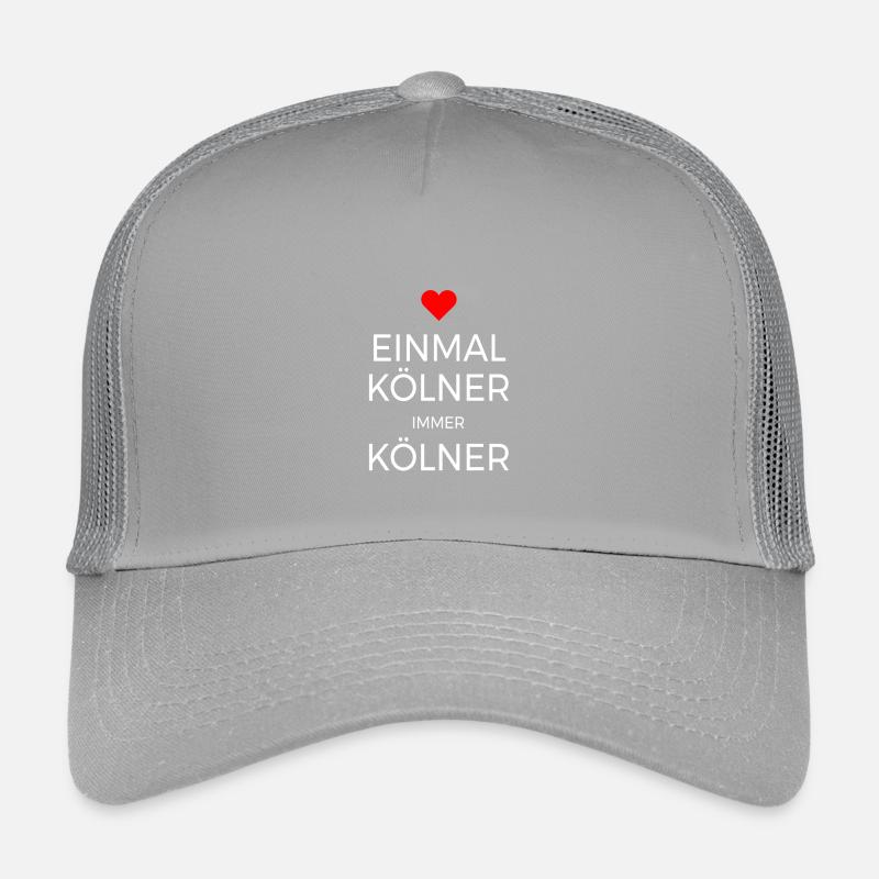 Köln Einmal Kölner Immer Kölner Karneval Kölsch Kinder Trucker-Cap