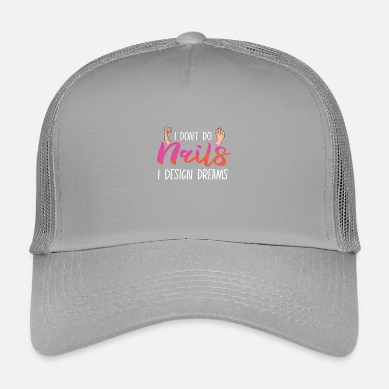 Je ne fais pas d’ongles Je conçois des rêves Casquette trucker enfant