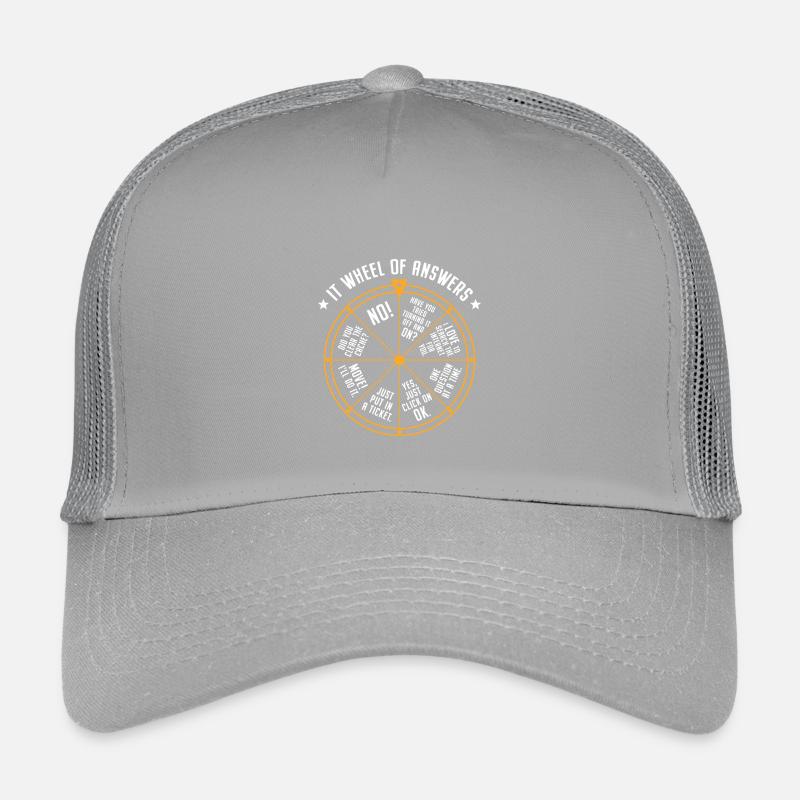 IT Support Wheel of Fortune Service Desk IT Helpdesk Nerd Kids’ Trucker Cap