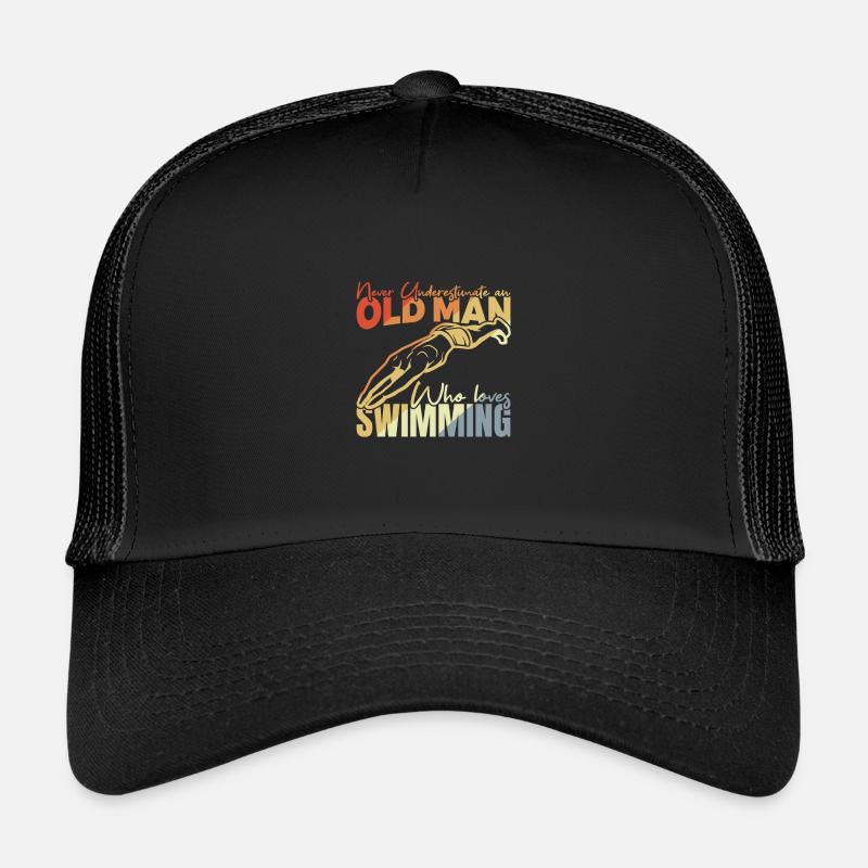 Grandfather swimmer Kids’ Trucker Cap
