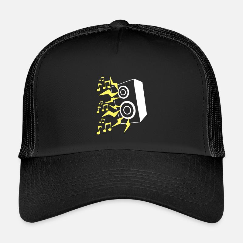 Haut parleur et musique Casquette trucker enfant