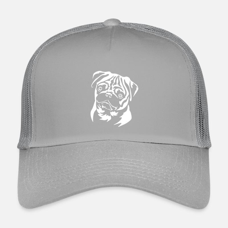 Pug Head "Black Edition" Kids’ Trucker Cap