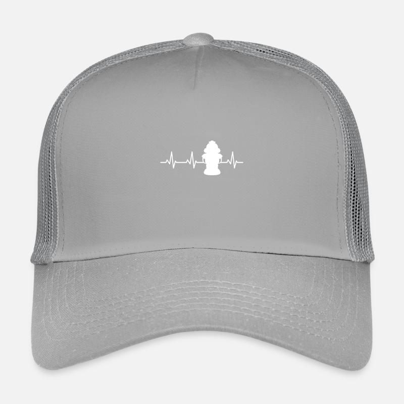 Fire hydrant heartbeat Kids’ Trucker Cap