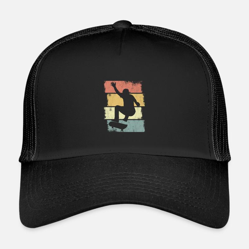 Dessin de garçon de skateboard Casquette trucker enfant