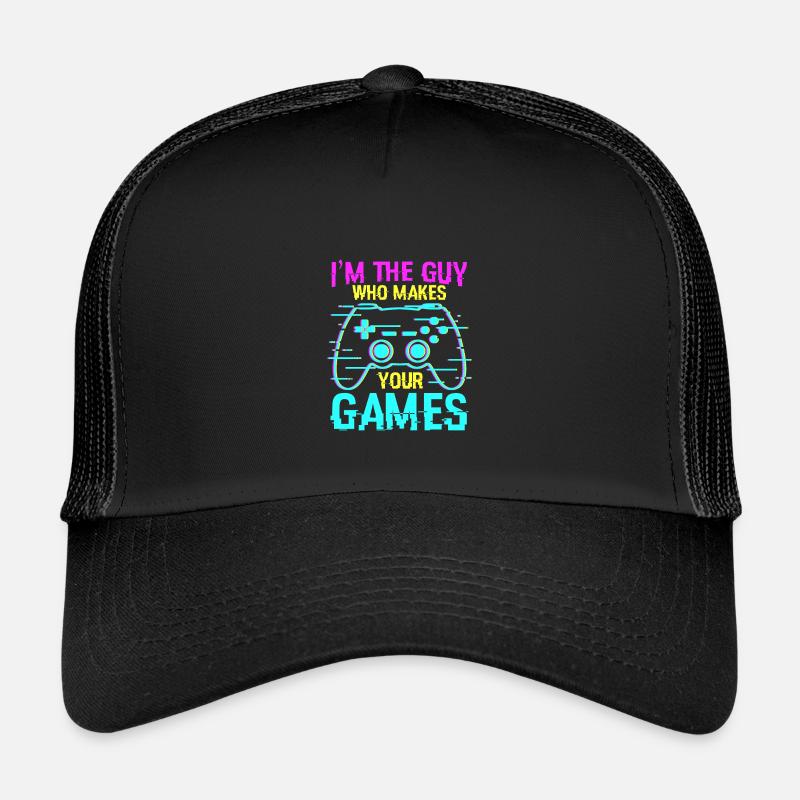 Spielprogrammierer Spruch Kinder Trucker-Cap