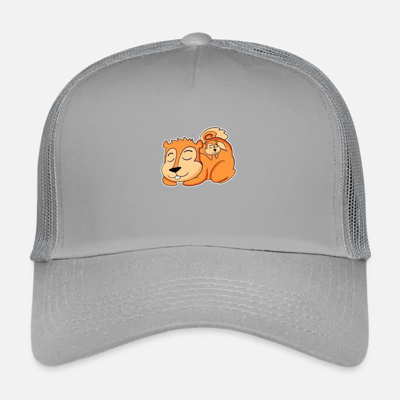 Famille d’écureuils - Écureuil avec bébé Casquette trucker enfant
