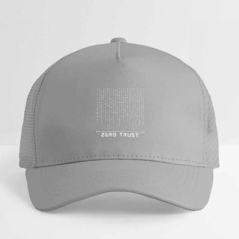 Zero Trust Binary Code Kids’ Trucker Cap