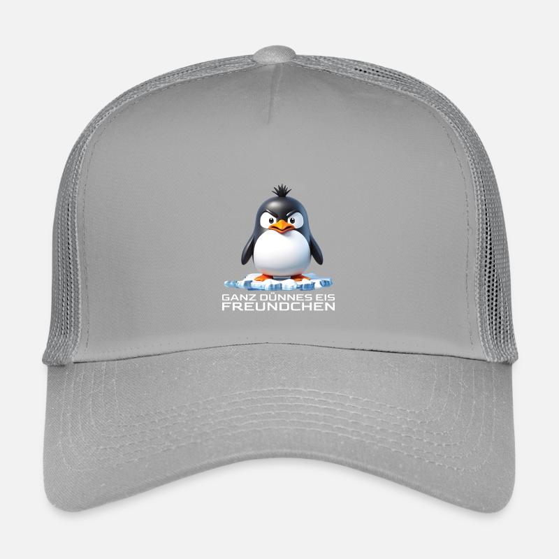 Ganz dünnes Eis Freundchen Pinguin Kinder Trucker-Cap