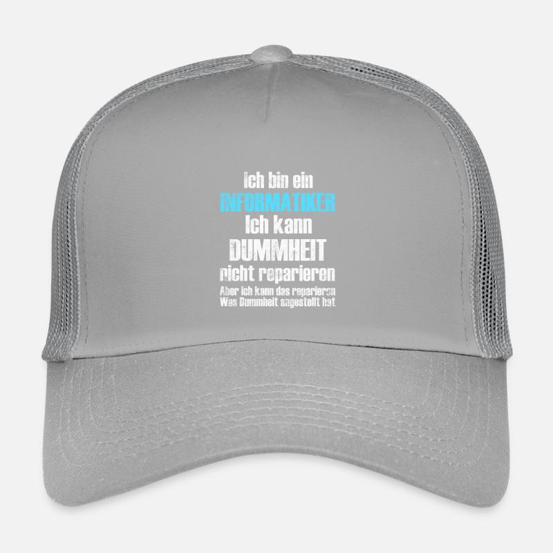 Informatiker Informatik Kinder Trucker-Cap