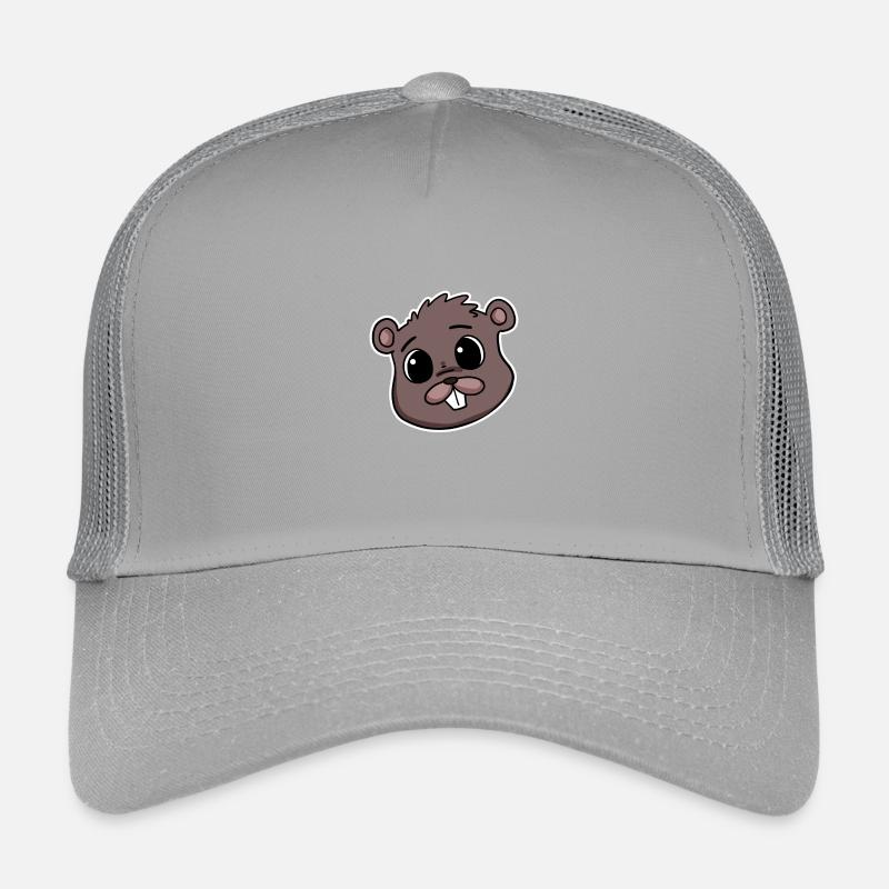 Tête de castor Casquette trucker enfant