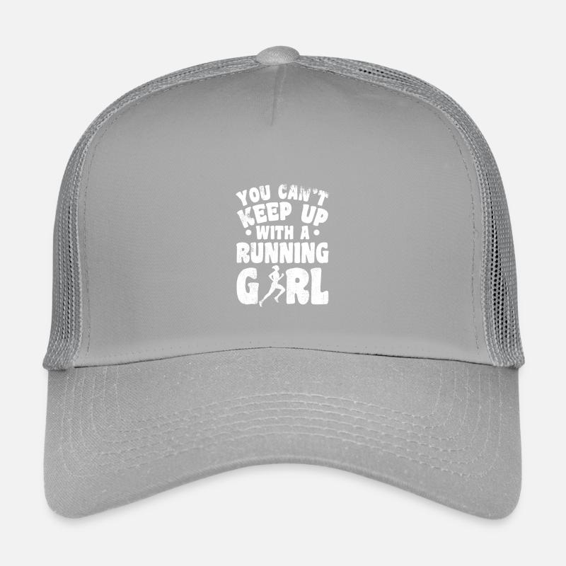 Laufendes Mädchen Kinder Trucker-Cap