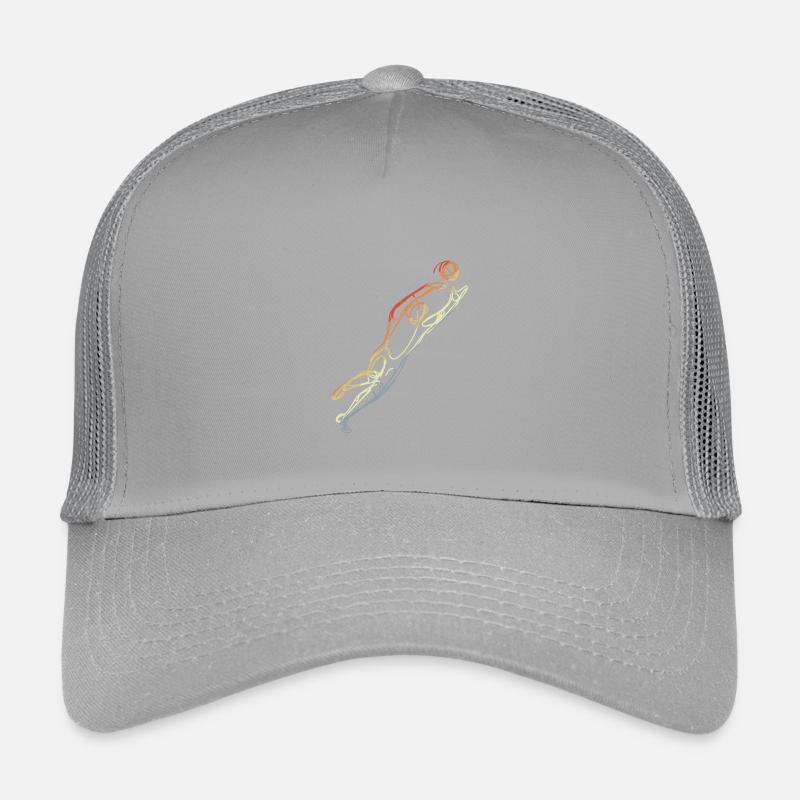 Goalkeeper Sketch Kids’ Trucker Cap