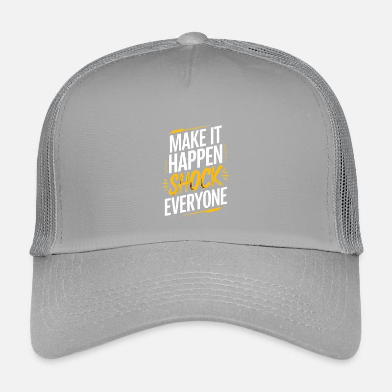 Motivational Shock Text for Self-Confidence Kids’ Trucker Cap