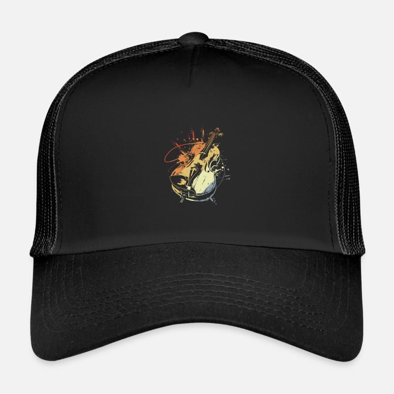 Violon Look Vintage Casquette trucker enfant