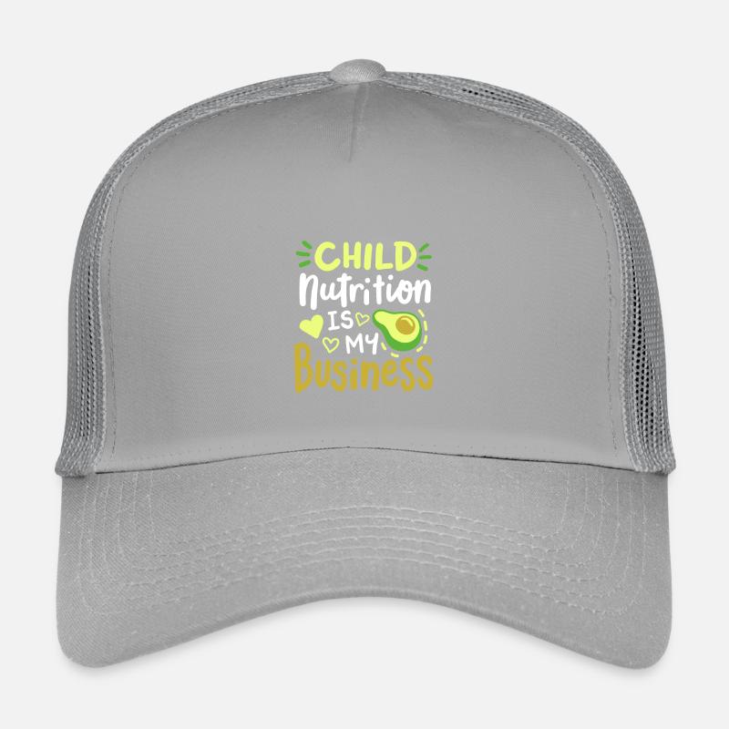 Mittagessen Schule Cafeteria Crew Kinder Trucker-Cap
