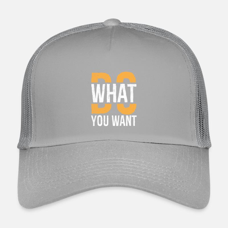 do what you want Kids’ Trucker Cap