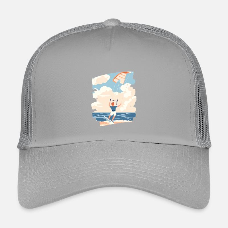 Kitesurfer Kinder Trucker-Cap