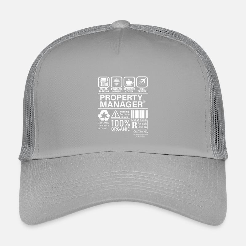 Résolution de problèmes multitâches de gestionnaire immobilier Casquette trucker enfant