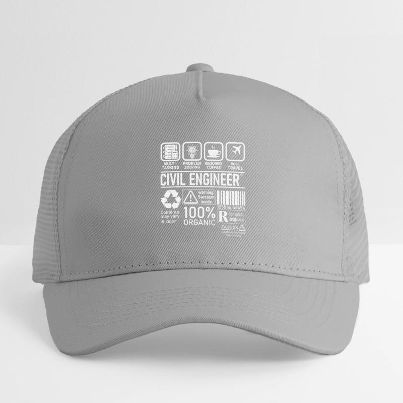 Civil Engineer multi tasking problem solving Kids’ Trucker Cap