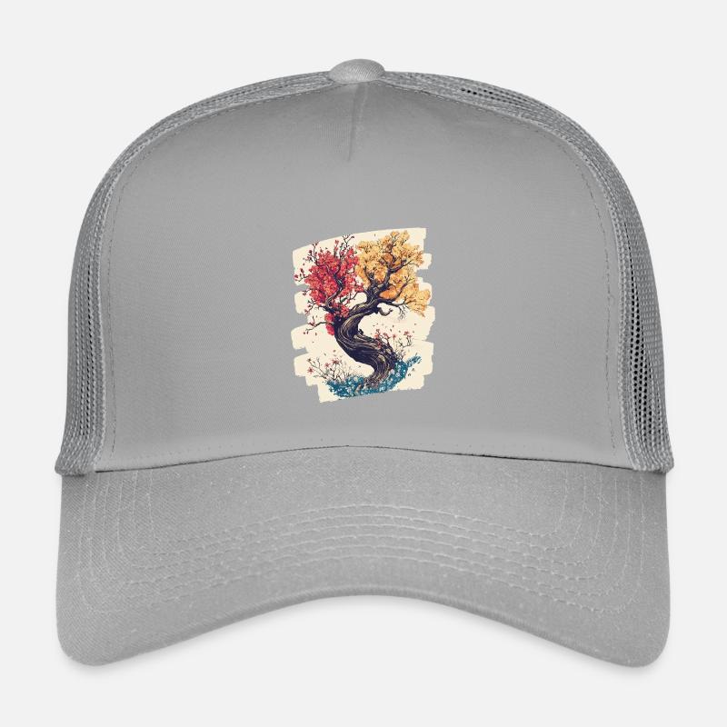 Printemps Printemps Début Fleur Fleurs Casquette trucker enfant